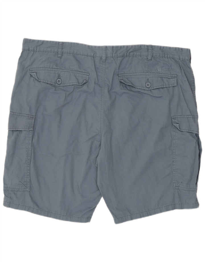 Pantaloni scurți cargo pentru bărbați Mountain Warehouse W44 2XL Bumbac albastru