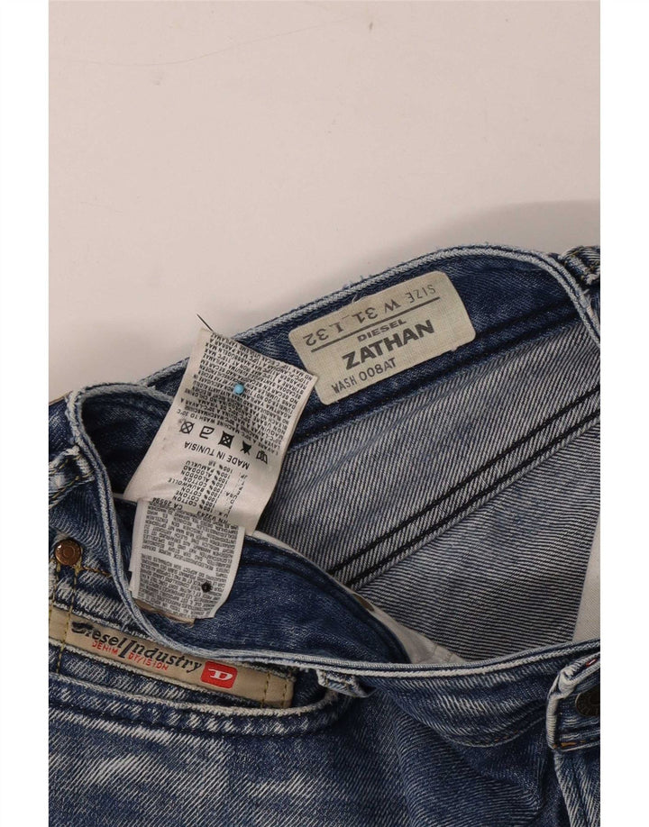 Blugi pentru bărbați Diesel Zathan Bootcut W31 L32 Bumbac albastru