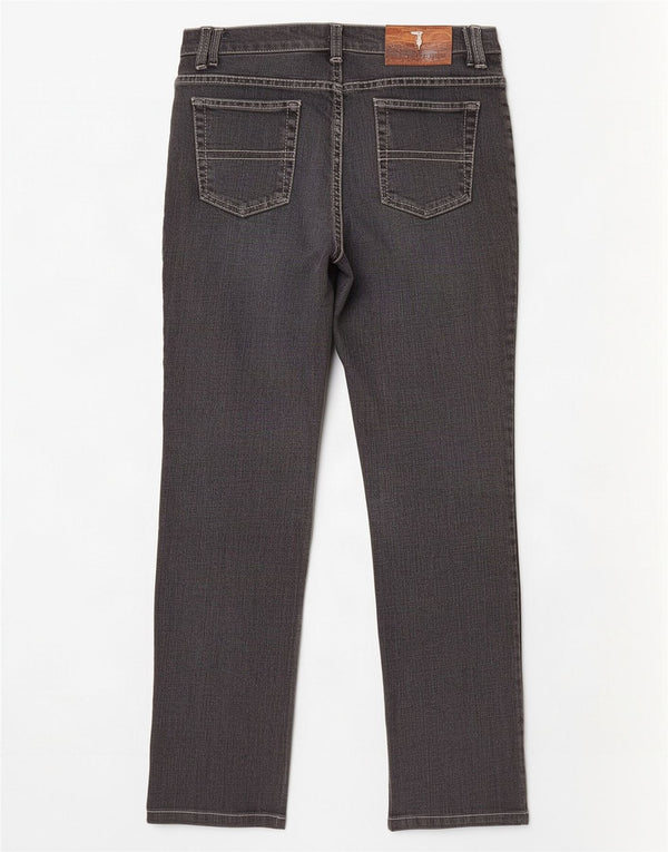 Trussardi Jeans femei drepte W26 L28 bumbac gri