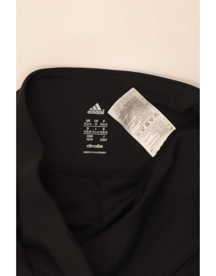Leggings Adidas Climalite Capri pentru femei UK 12/14 Poliester mediu negru