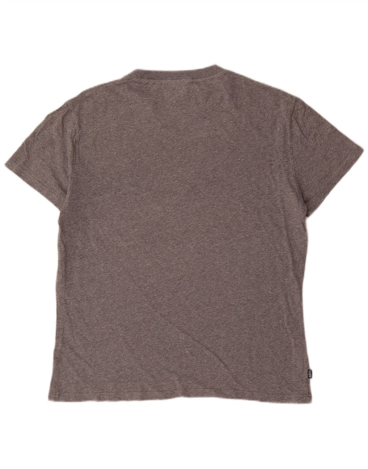 Tricou Superdry pentru femei, UK 16, mare, bumbac cu pete gri