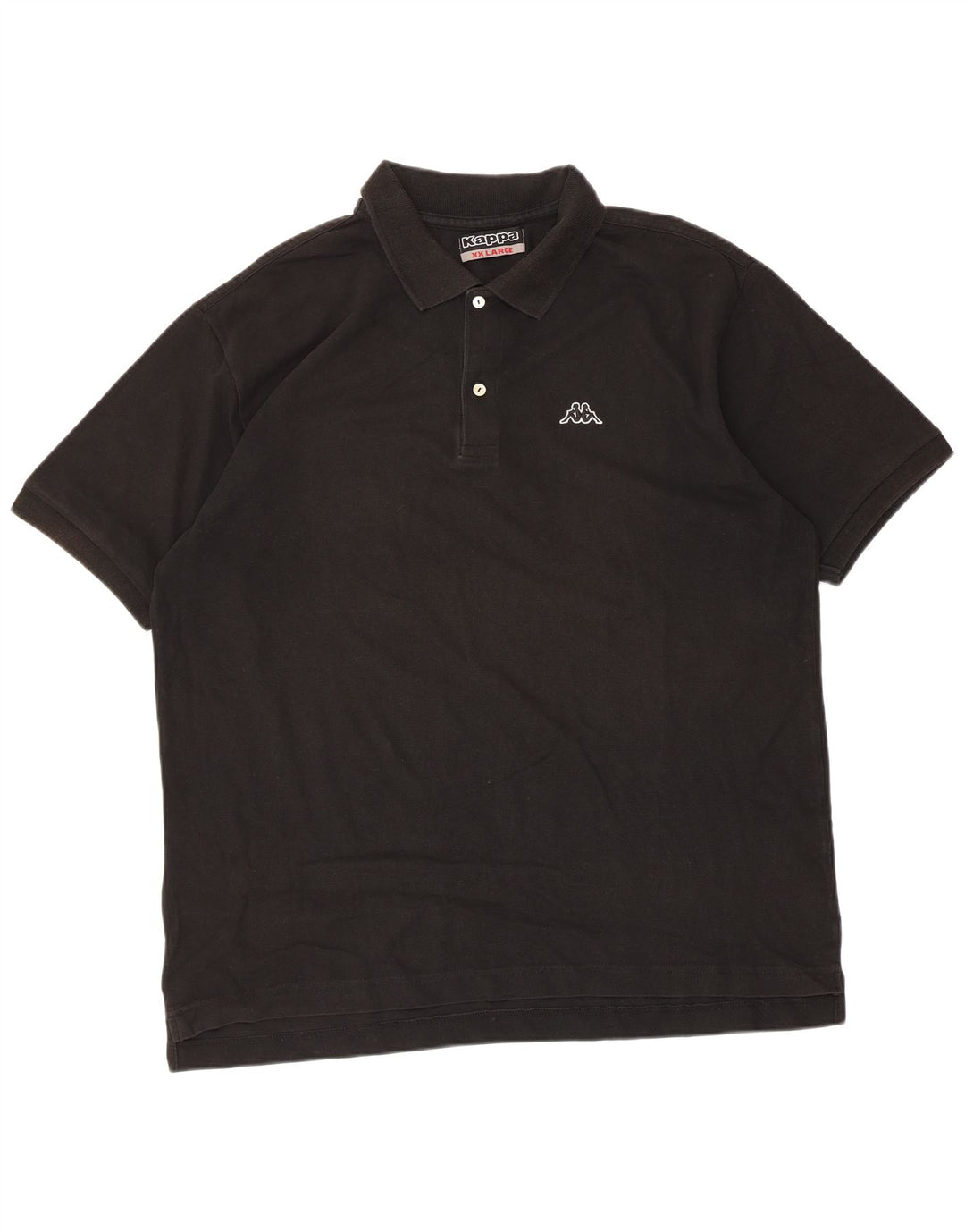 Cămașă polo pentru bărbați Kappa 2XL bumbac negru