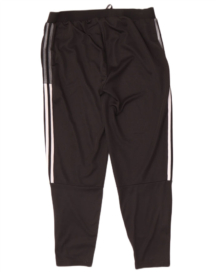 Pantaloni de trening Adidas pentru femei Marea Britanie 16/18 Poliester negru mare