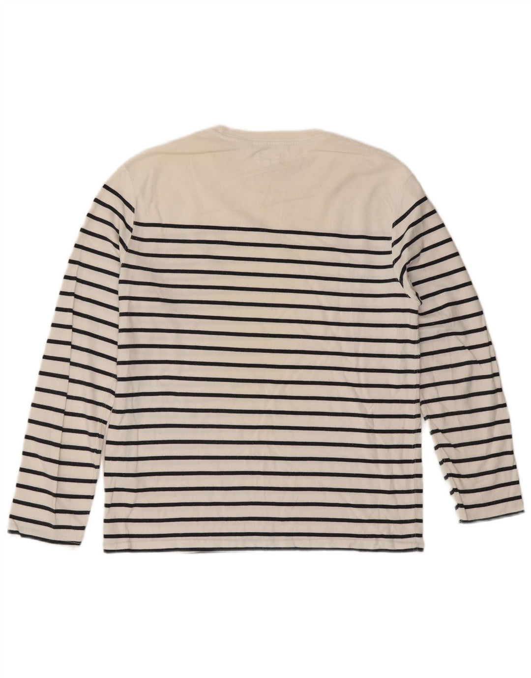 Top Levi's pentru bărbați cu mânecă lungă, bumbac cu dungi albe medii