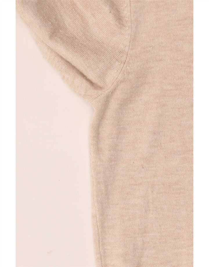 Pulover cardigan pentru femei Marks & Spencer UK 10 Small Beige Viscose