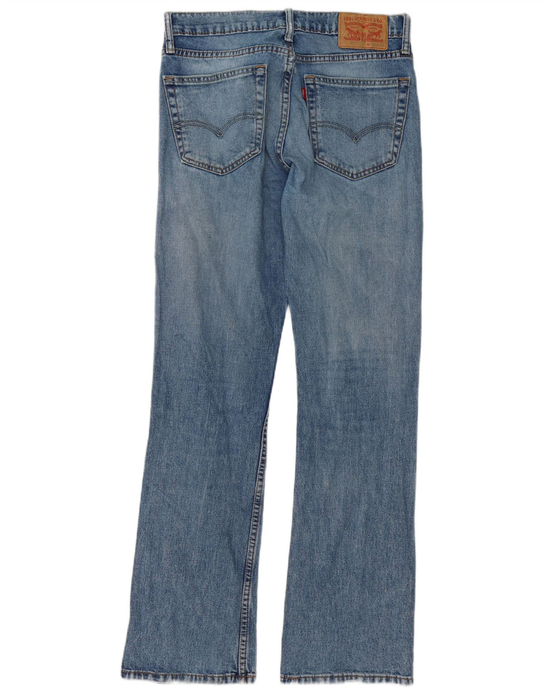 Blugi pentru bărbați Levi's 527 Bootcut W32 L32 Bumbac albastru