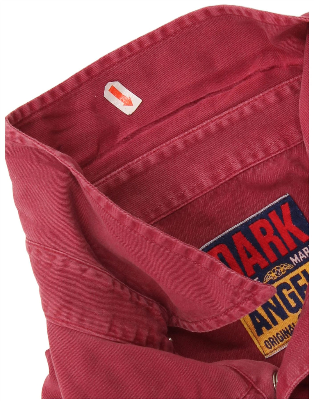 Cămașă Western pentru bărbați XL Bumbac Burgundy