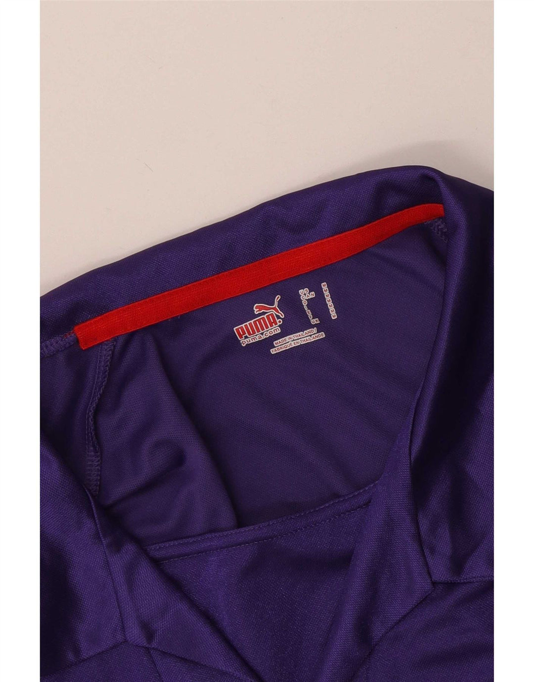 Tricou polo Puma pentru bărbați, mov mediu, bloc de culoare