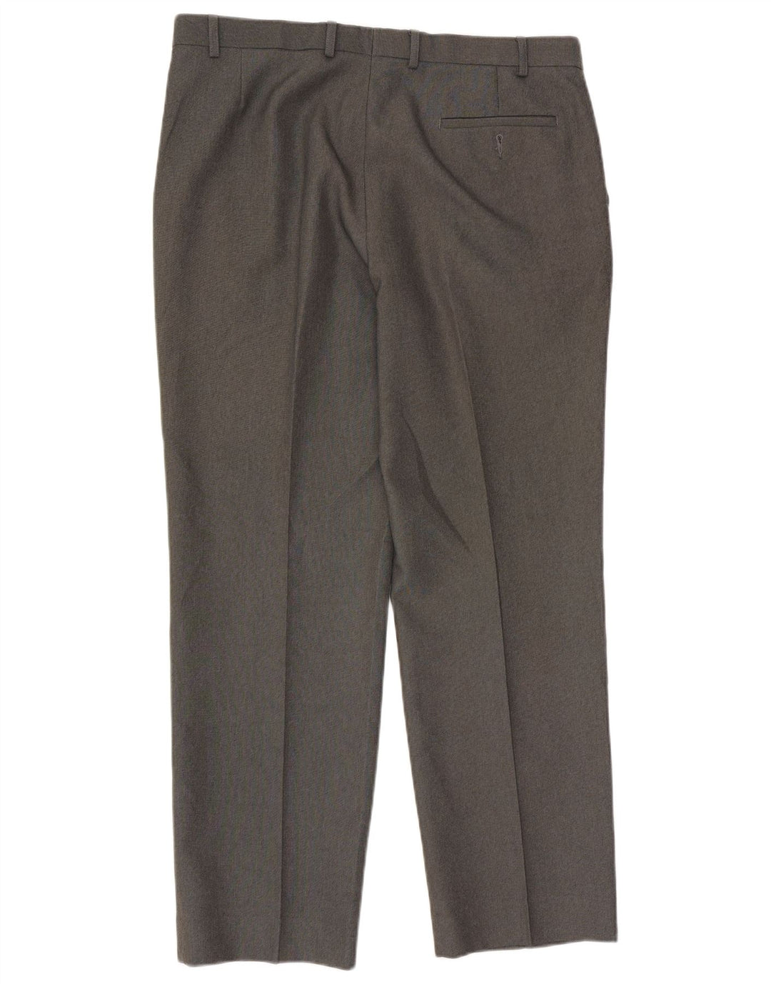 Marks & Spencer Pantaloni drepți pentru bărbați L38 L33 Poliester gri