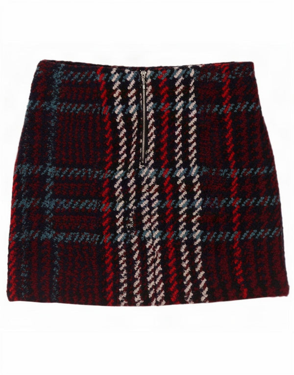 Fusta mini pentru femei Marks & Spencer UK 16 Large W34 Multicolor Check