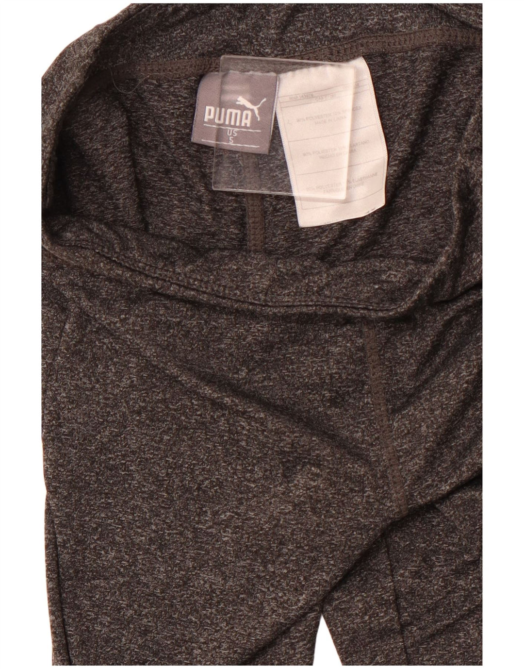 Leggings pentru fete PUMA 4-5 ani poliester cu pături gri