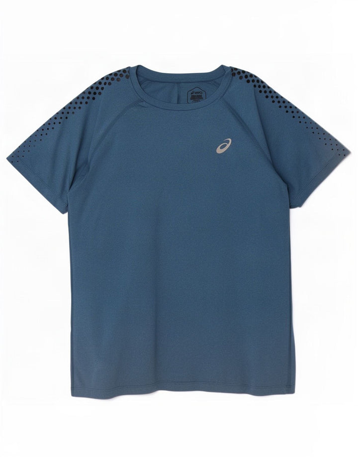 Tricou pentru bărbați Asics Top XL Bleumarin Poliester cu pete