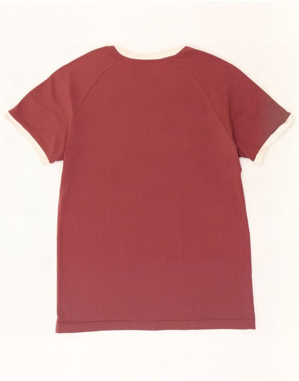Tricou pentru bărbați Adidas Top Medium Burgundy Bumbac