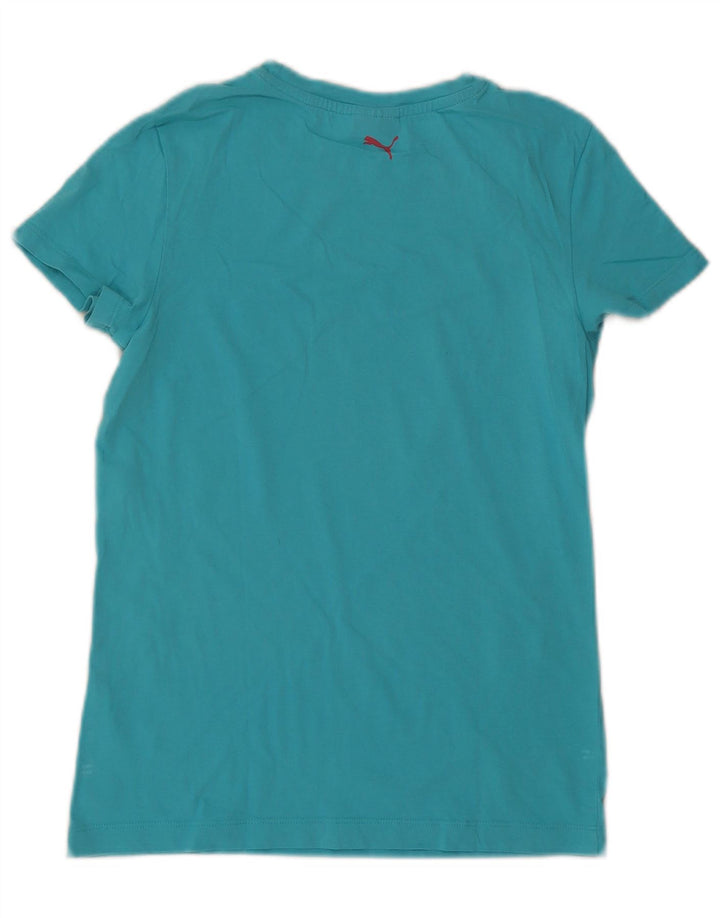 Tricou grafic Puma pentru femei Top UK 12 Medium Blue