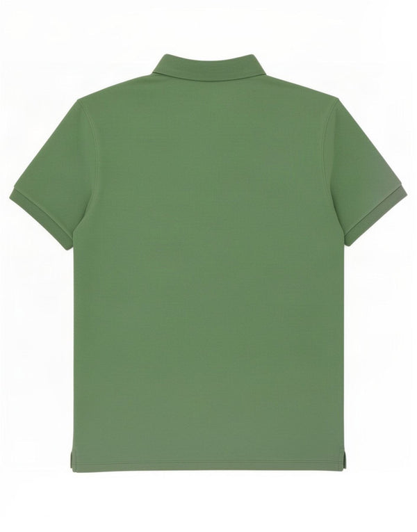 Tricou polo Abercrombie & Fitch pentru bărbați, bumbac verde XL
