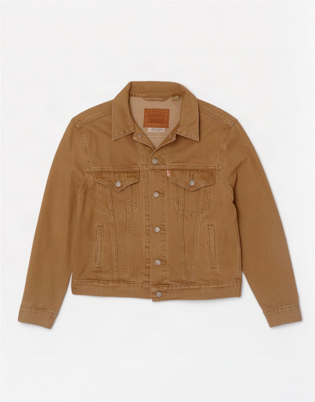 Jachetă de blugi pentru bărbați Levi's UK 36 mic, bej, bumbac