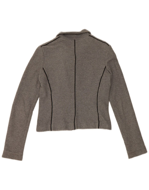 Jachetă Bomber pentru femei Pinko UK 12 Medium Gri Bumbac