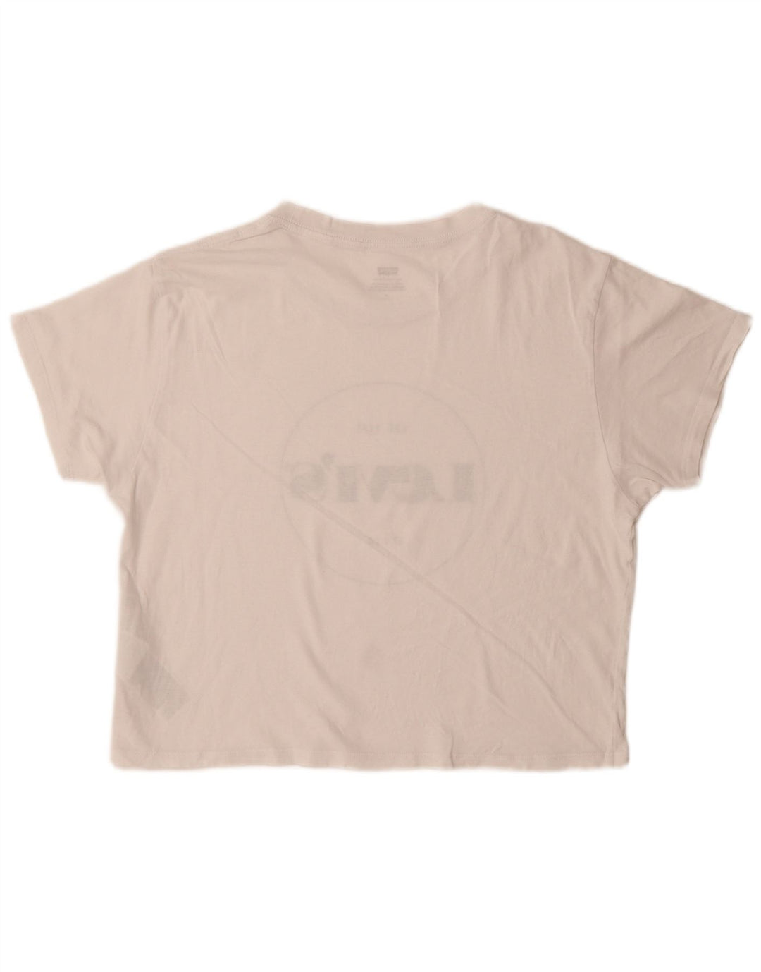 Tricou grafic Levi's pentru femei Top UK 14 Medium White Bumbac