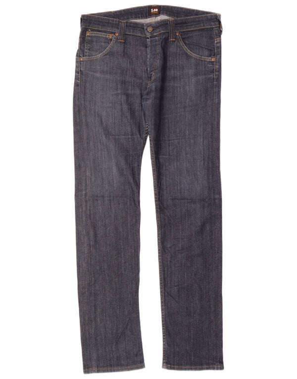 Blugi Lee Powell Slim pentru bărbați L34 L34 Bumbac bleumarin