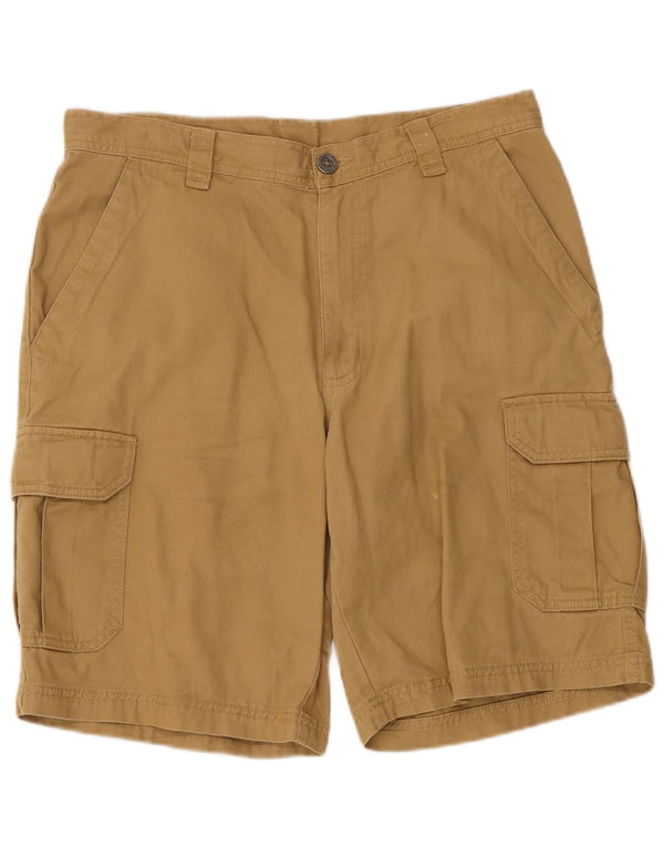 Pantaloni scurți cargo Columbia Omni-Shade pentru bărbați W32 bumbac mediu bej