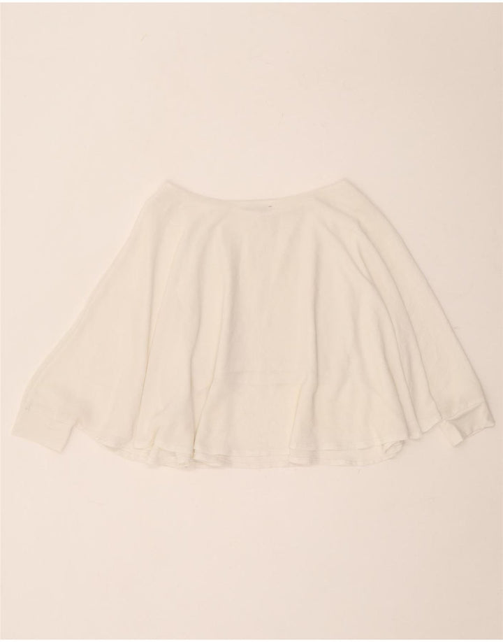 Bluză Poncho fără mâneci pentru femei Zara UK 10 Small White
