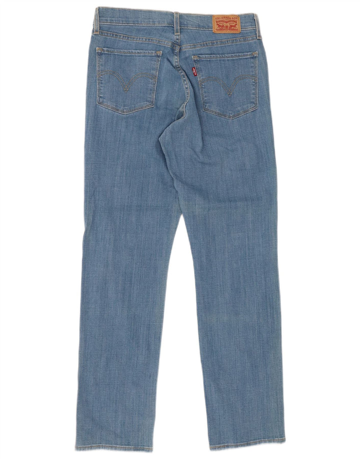Blugi drepti clasici pentru femei LEVI'S US 8 Medium W29 L30 Bumbac albastru