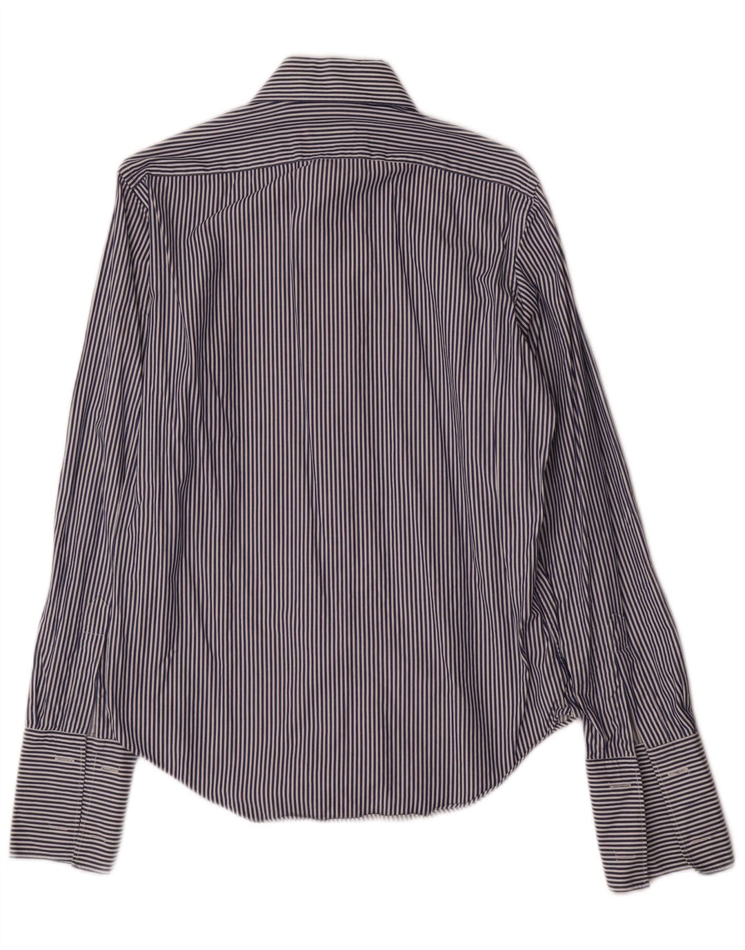 Cămașă formală pentru bărbați Massimo Dutti Mărimea 39 15 1/2 Mediu Bleumarin cu dungi
