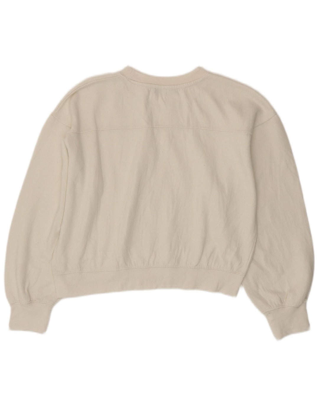 Pulover pentru femeie Zara Crop Pulover UK 14 Medium White