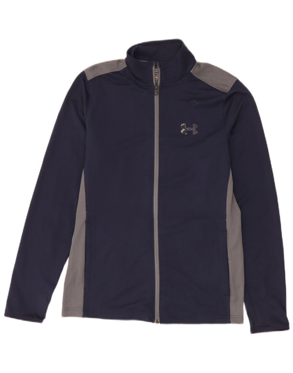Jachetă de trening Under Armour Heat Gear pentru bărbați, mică, bleumarin