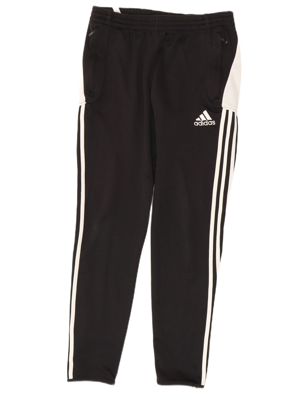 Pantaloni de trening Climalite ADIDAS pentru bărbați, negru, poliester bloc de culoare