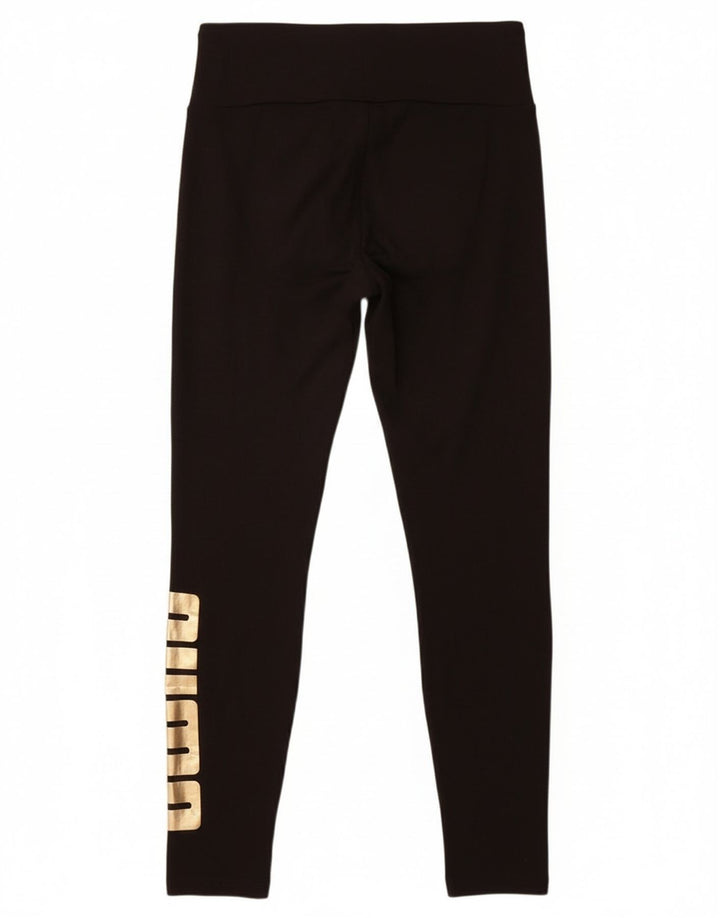 Leggings grafic Puma pentru femei UK 12 Medium Black