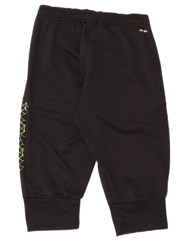 Pantaloni scurți sport adidas Climalite Bermuda pentru bărbați, poliester negru mic