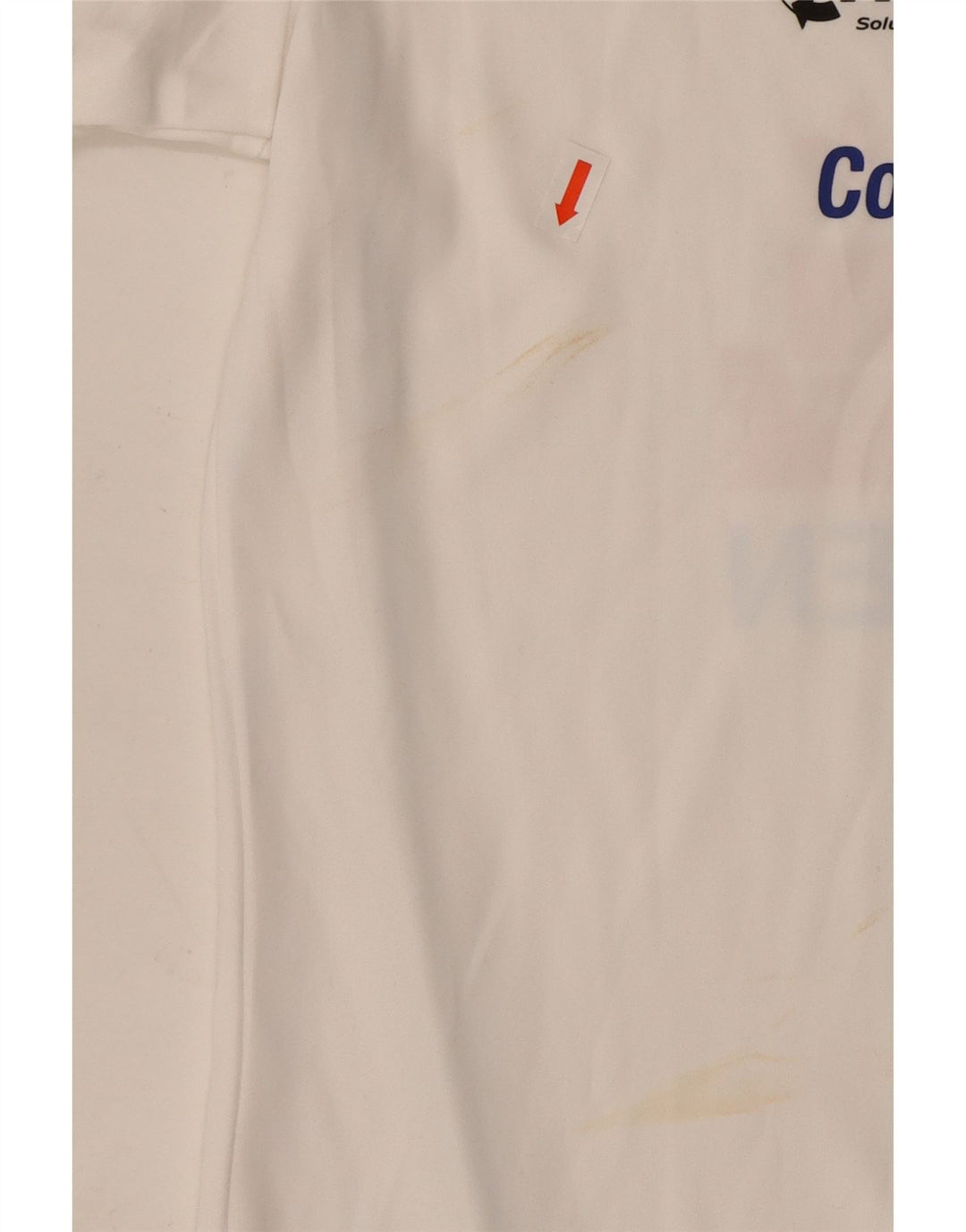 Tricou cu grafic Climalite ADIDAS pentru bărbați Top mic poliester alb