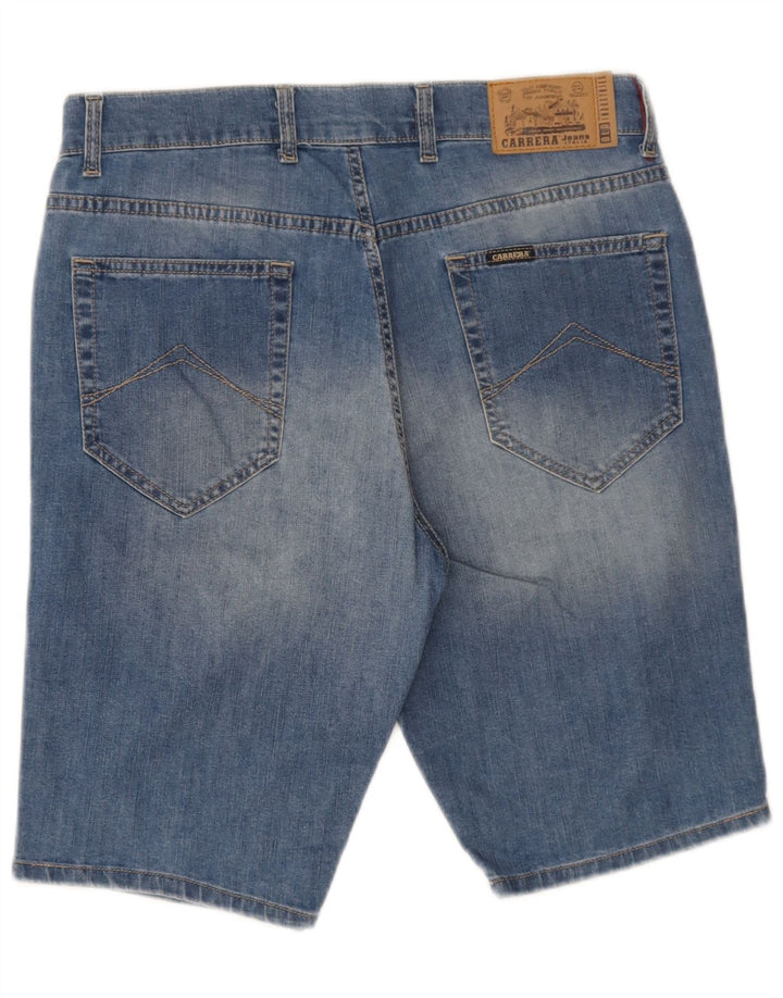 Pantaloni scurți din blugi pentru bărbați Carrera 721 W33, bumbac albastru mediu