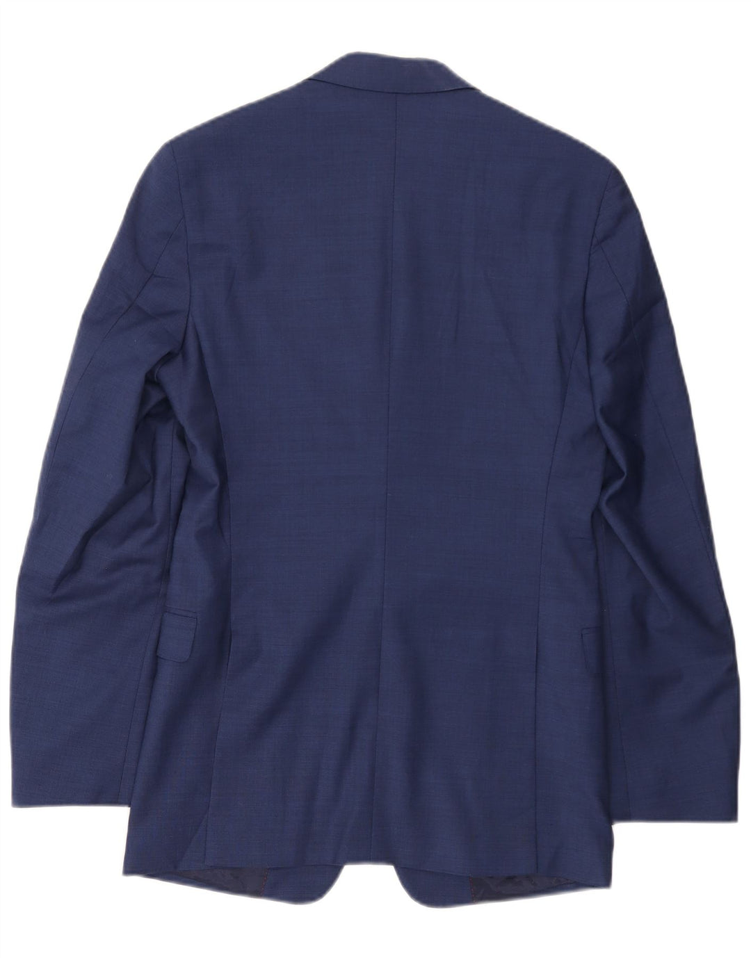 TOMMY HILFIGER Sacou blazer pentru bărbați cu 2 nasturi UK 38 Mediu Lână bleumarin