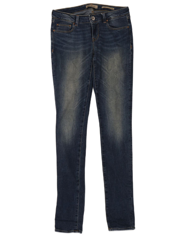 Blugi skinny pentru femei Guess Power Low W28 L34 Bumbac albastru