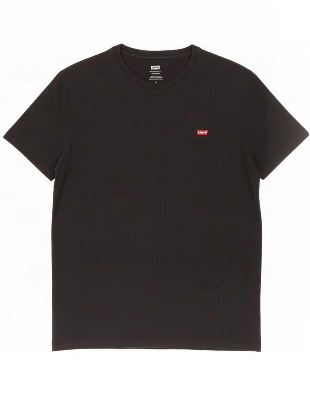 Tricou standard pentru bărbați Levi's Top, mediu negru, bumbac