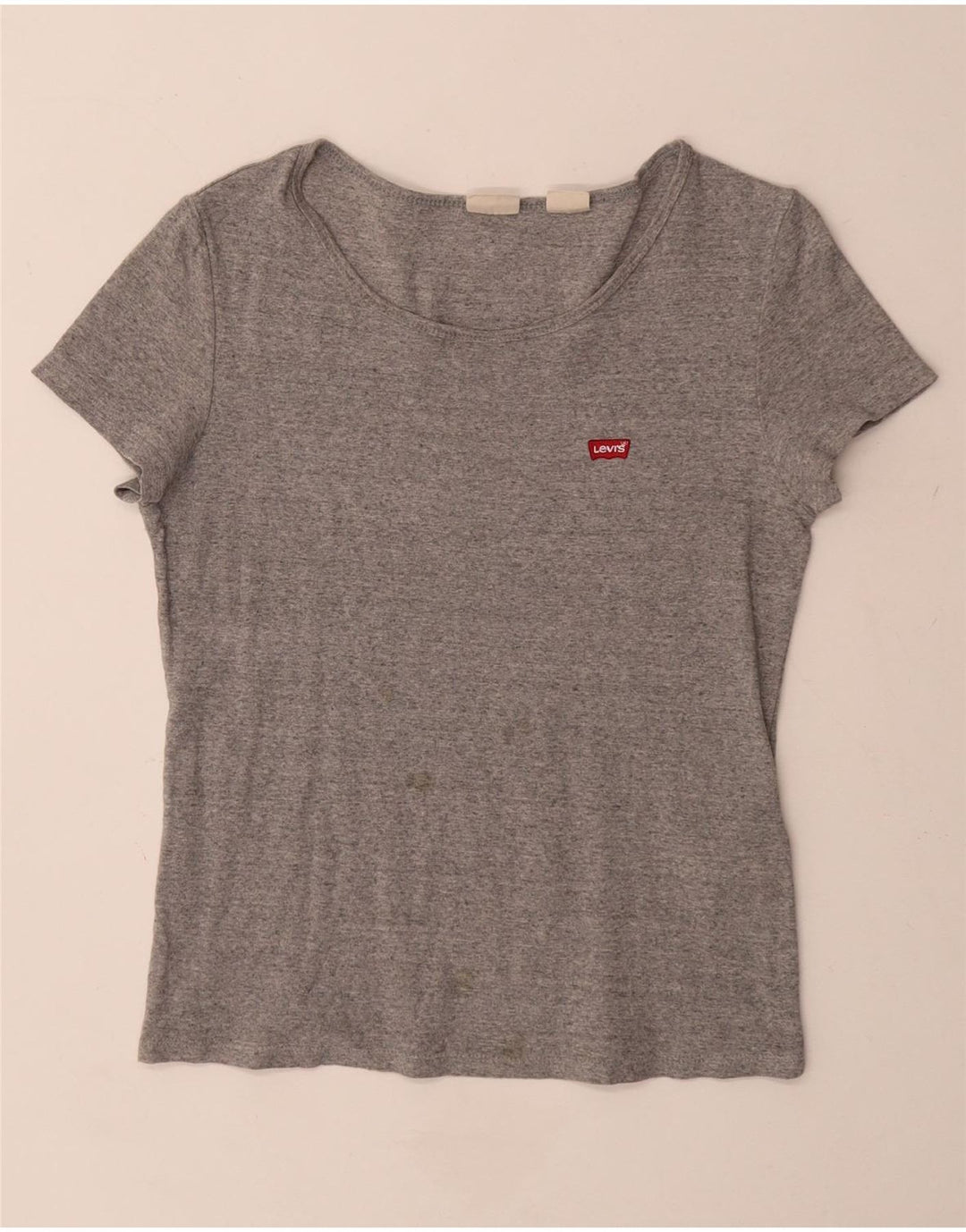 Tricou pentru femei Levi's Top UK 12 Medium Grey Flecked Bumbac