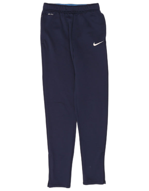 Pantaloni de trening Nike Dri Fit pentru băieți 13-14 ani XL bleumarin Poliester