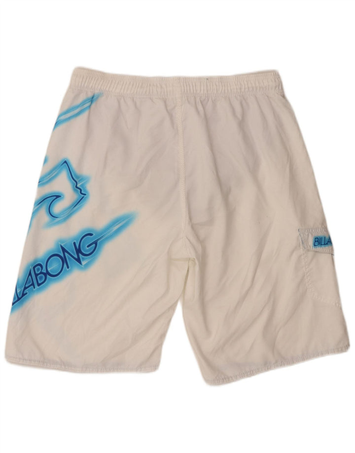Pantaloni scurți de înot grafic pentru bărbați Billabong 2XL poliester alb