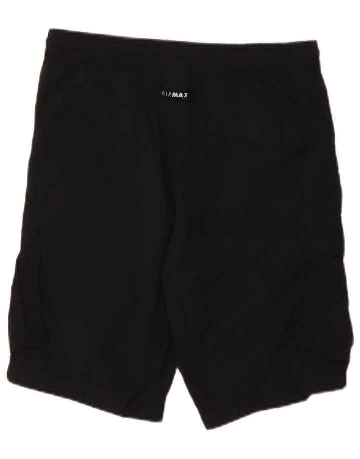 Pantaloni scurți cargo Nike pentru bărbați mici W29 Nylon negru