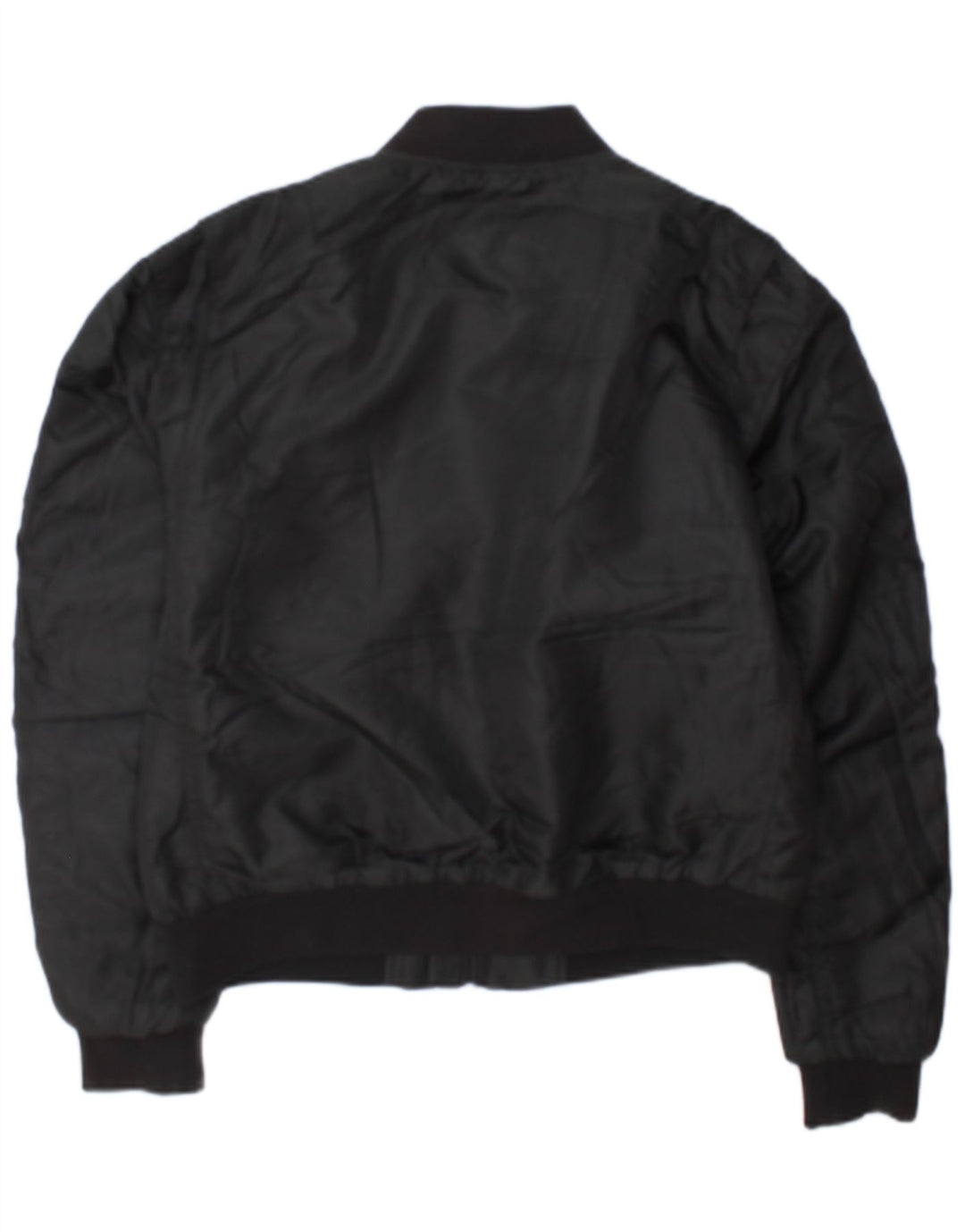 Jachetă Bomber Superdry pentru femei UK 12 Medium Black Poliester