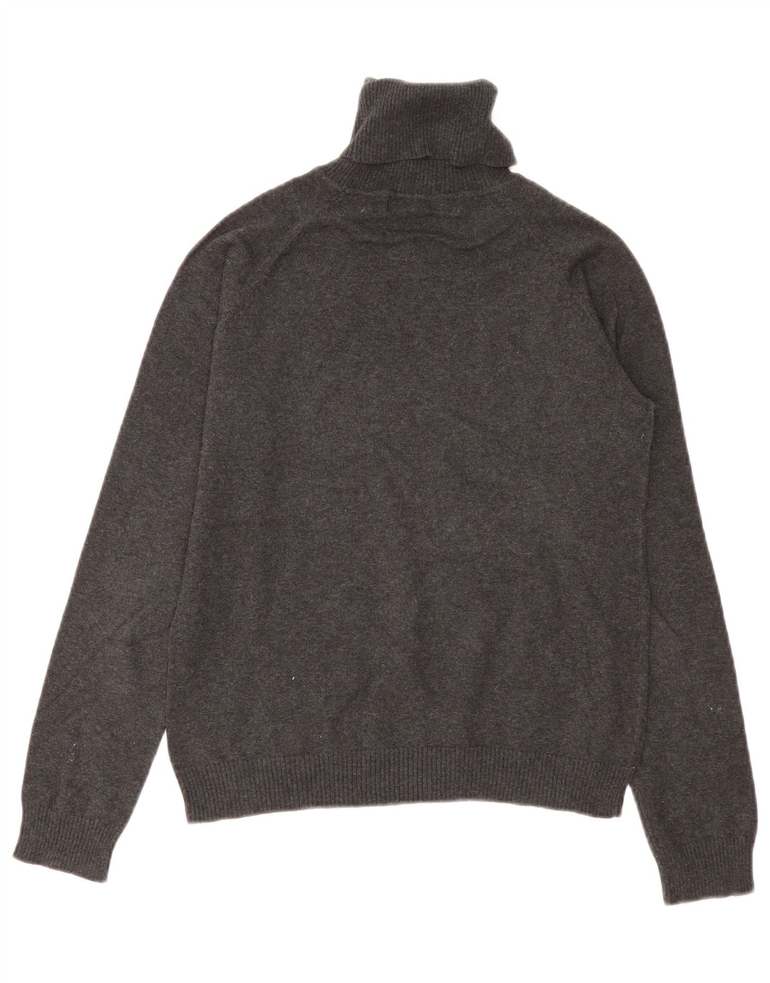Pulover pentru femeie cu gât rulat Zara UK 14 mare, gri
