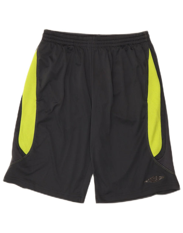 Pantaloni scurți sport Umbro pentru băieți 13-14 ani XL gri Colorblock
