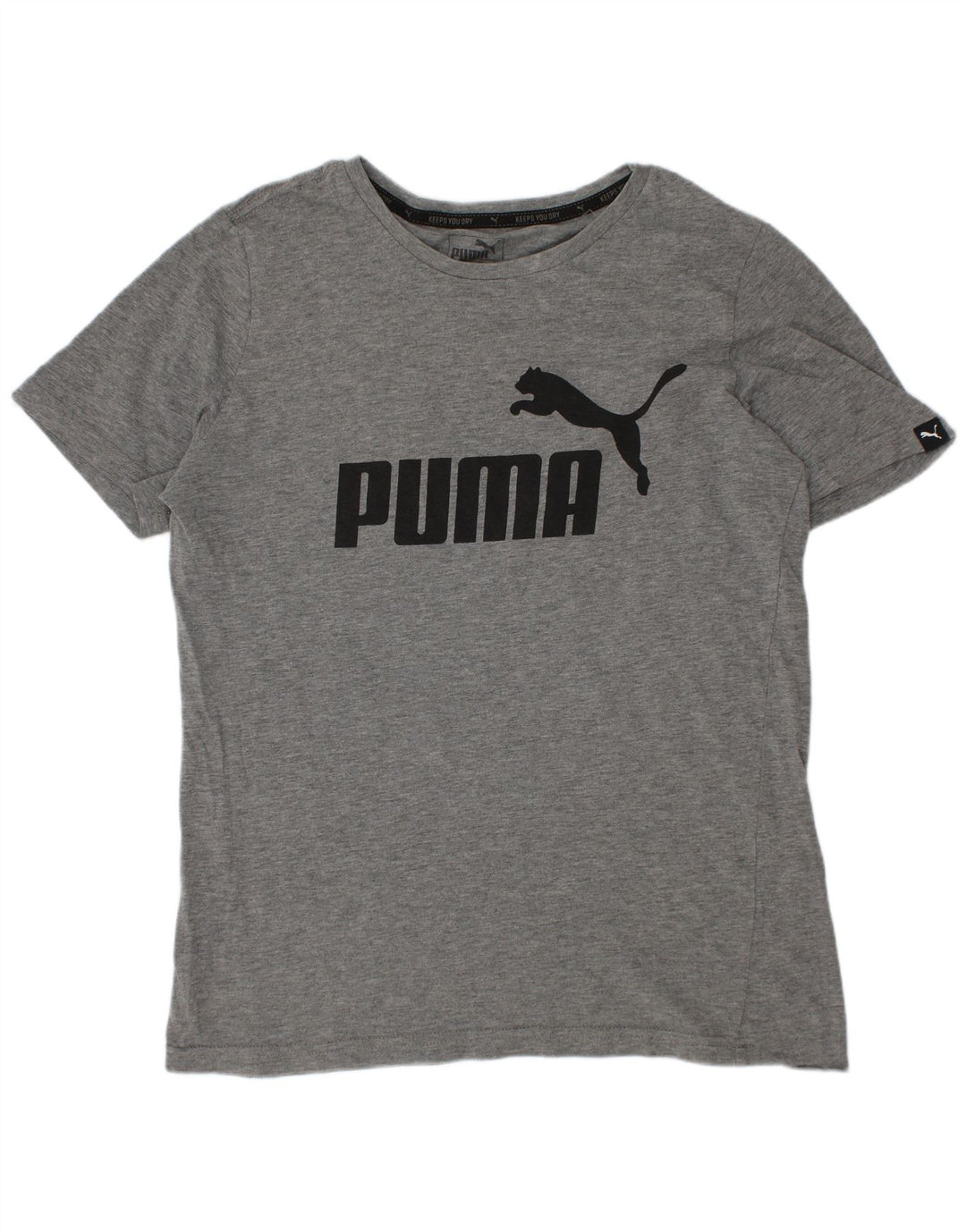 Tricou grafic Puma pentru băieți Top 11-12 ani gri