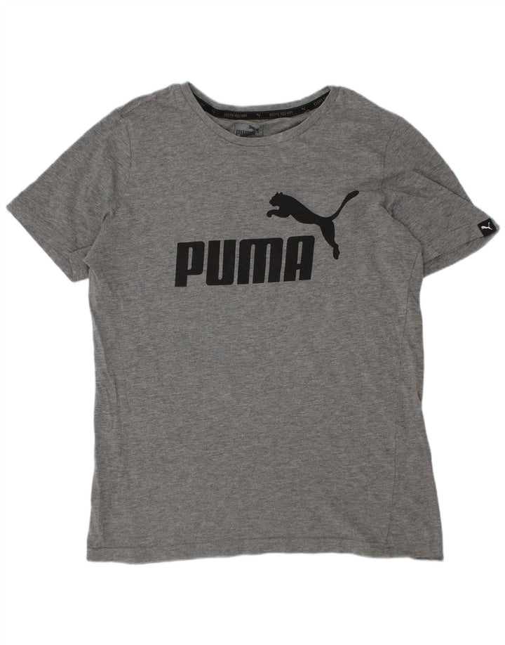 Tricou grafic Puma pentru băieți Top 11-12 ani gri