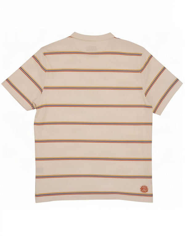 Tricou pentru bărbați Fat Face Top mare bumbac cu dungi albe