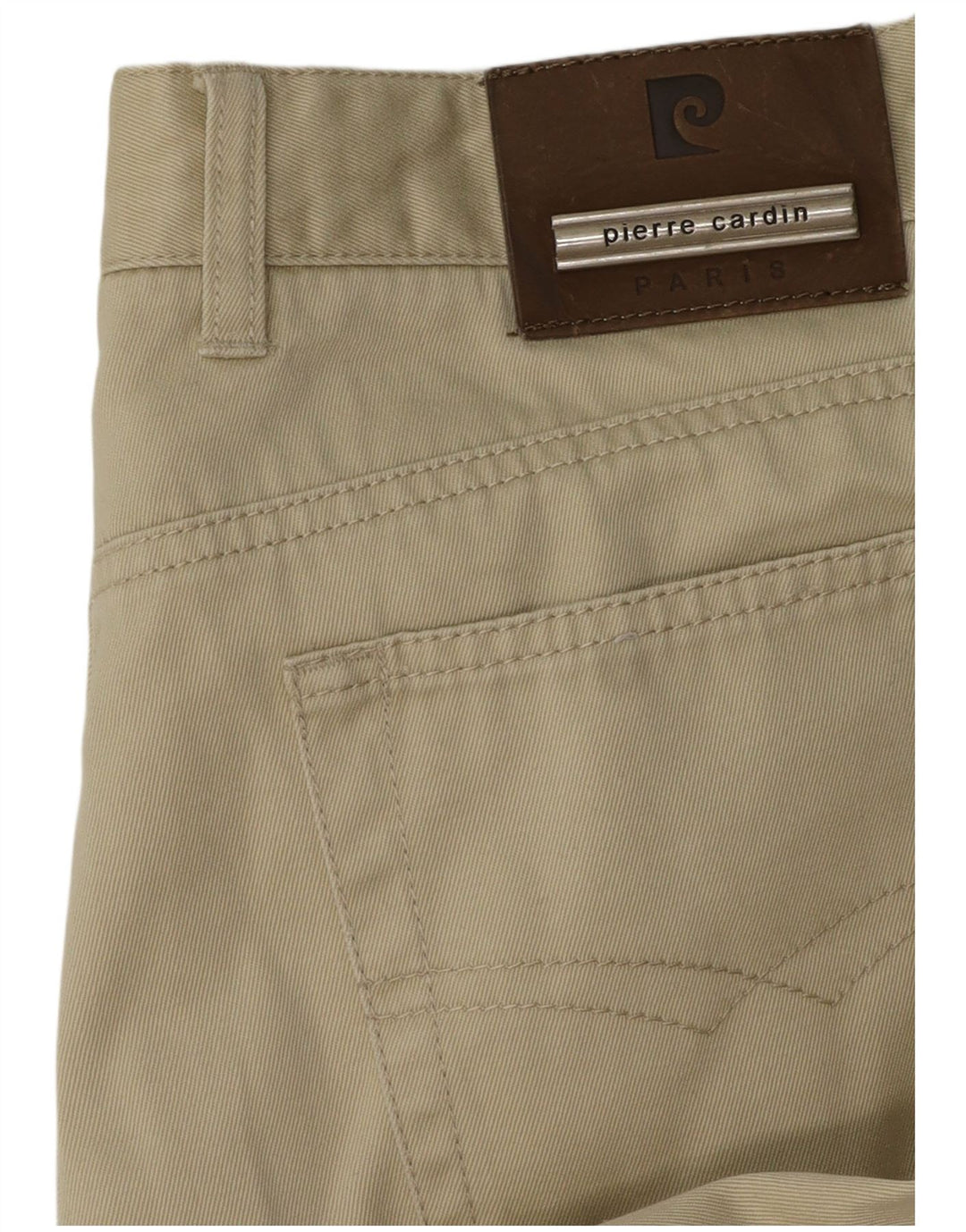 PIERRE CARDIN Pantaloni casual drepti pentru bărbați W32 L31 bej