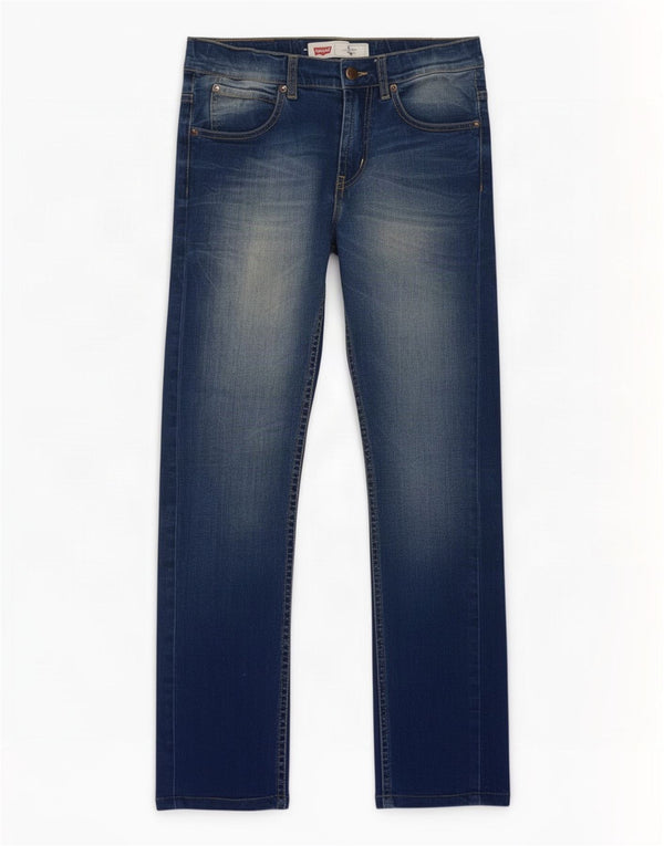 Levi's Boys 511 Slim Jeans 15-16 Years W29 L28 Blue Cotton