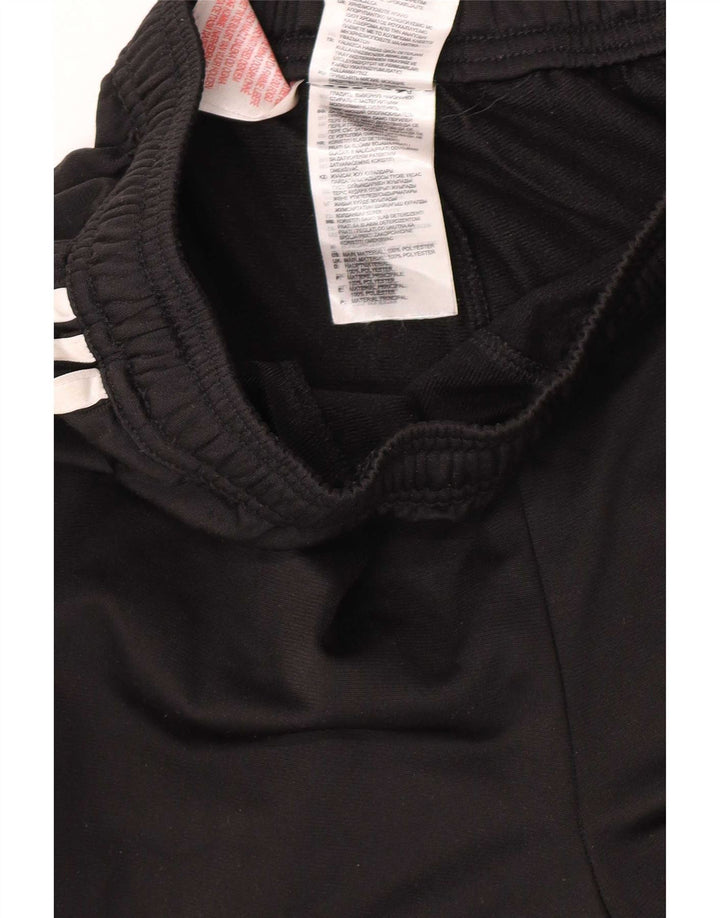 Pantaloni de trening Adidas baieti 13-14 ani poliester negru